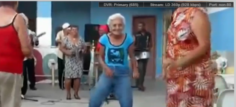 La abuela más marchosa de Cuba