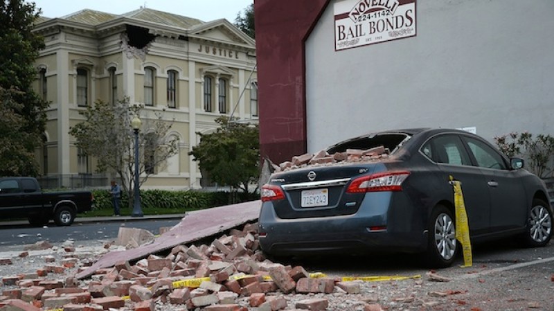 Imágenes de los daños causados tras el temblor de 6.0 grados Richter durante la madrugada del 24 de agosto del 2014 en Napa, California.