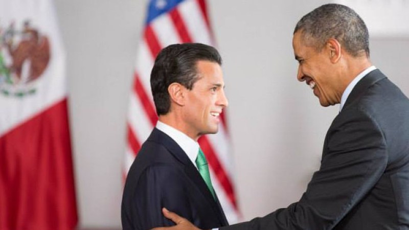 EPN y Obama hablan de niños migrantes