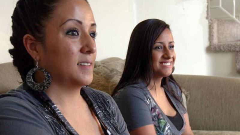 En la foto de izquierda a derecha, Bárbara y Silvia Avelar.