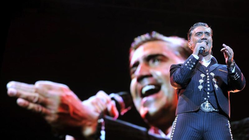 Alejandro Fernández estuvo este fin de semana en Las Vegas para celebrar la Independencia de México.