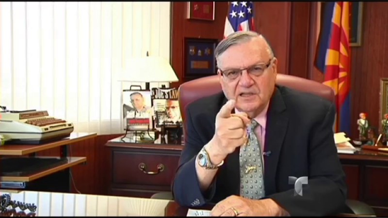 Arpaio quiere "drones" para vigilar