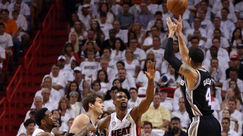 Bosh contra los triples de Green