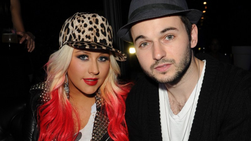Christina Aguilera y Matt Rutler