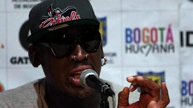 Rodman visita a su “amigo” el tirano