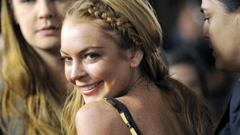 Lindsay Lohan.