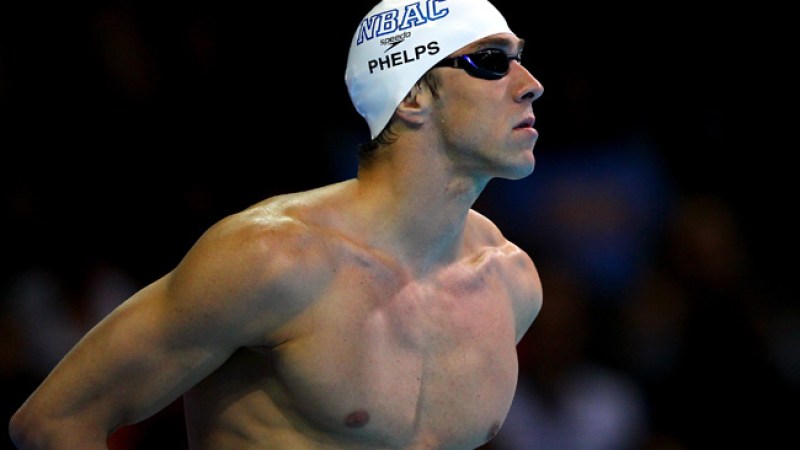A pesar de la presión de los fanáticos, es un hecho que Michael Phelps no busca repetir la hazaña de Beijing.