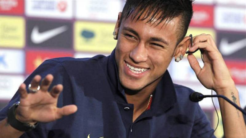 El nuevo jugador brasileño del FC Barcelona, Neymar da Silva.