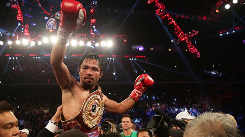 Manny Pacquiao.