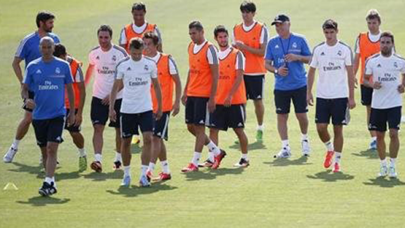 Plantilla del Real Madrid.