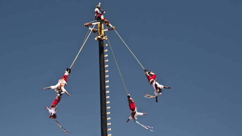 El arte de los voladores de Papantla