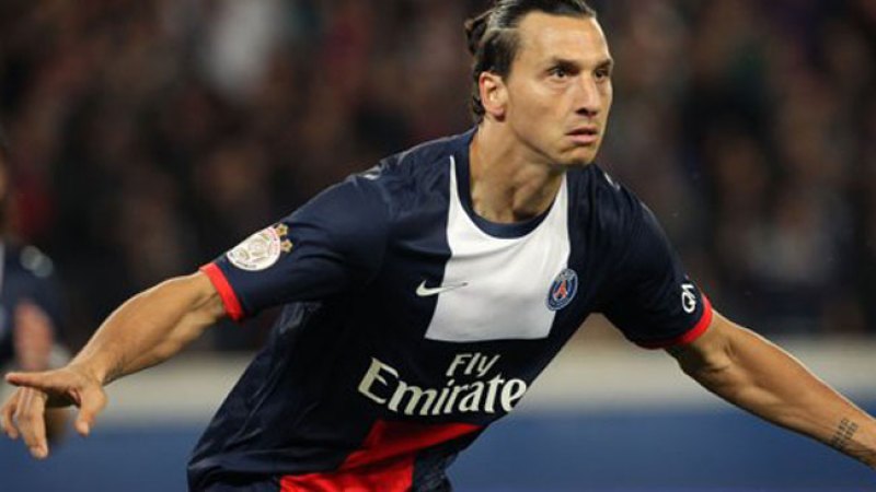 Zlatan Ibrahimovic, jugador sueco del Paris Saint German.