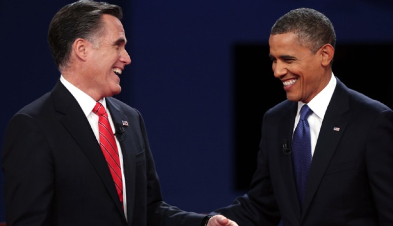 Chocan Romney y Obama