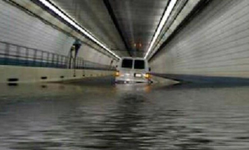 Túneles ahogados por Sandy