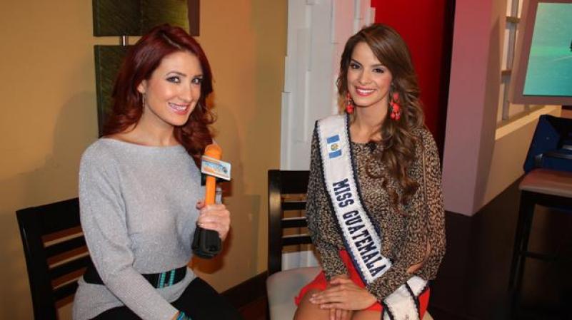 Laura Godoy visitó nuestros estudios en Miami y nos habló de su experiencia como candidata a Miss Universo.