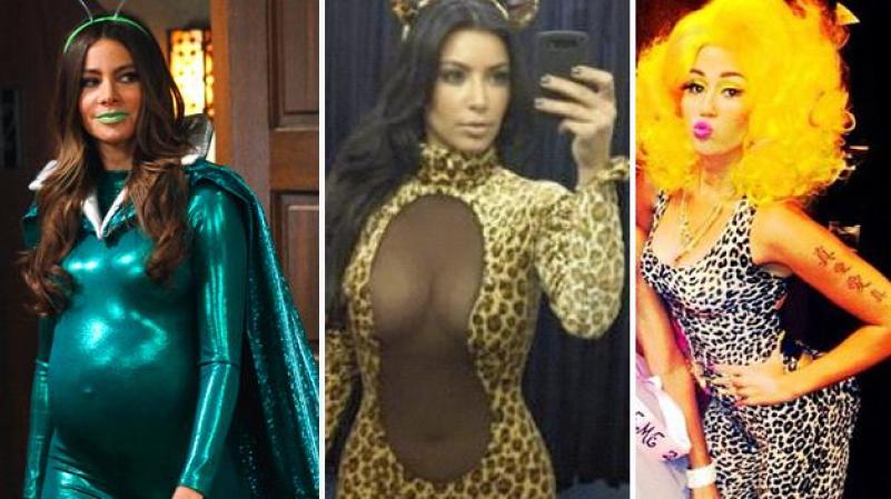 Las celebridades tampoco pierden la oportunidad de divertirse de lo lindo en esta celebración de disfraces.