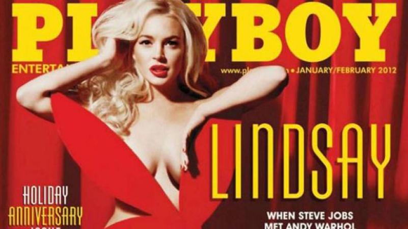 (2011) Aparece en la portada de la revista Playboy haciendo un evidente homenaje a Marilyn Monroe. La empresa pagó un millón de dólares por la sesión de fotos.