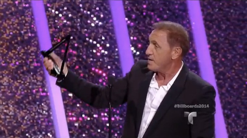 El venezolano Franco De Vita recibió el premio Salón de la Fama.