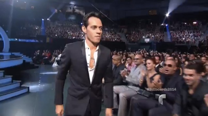 Marc Anthony fue el gran ganador de la noche.