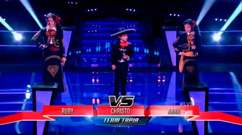 La segunda ronda de batallas inició en La Voz Kids. La primera batalla fue para el #TeamTapia, cantando “Allá en el rancho grande”.
