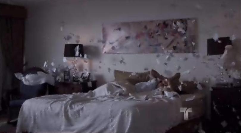 La explosión alcanza hasta el octavo piso que es el penthouse del edificio donde vive la familia de Escobar.