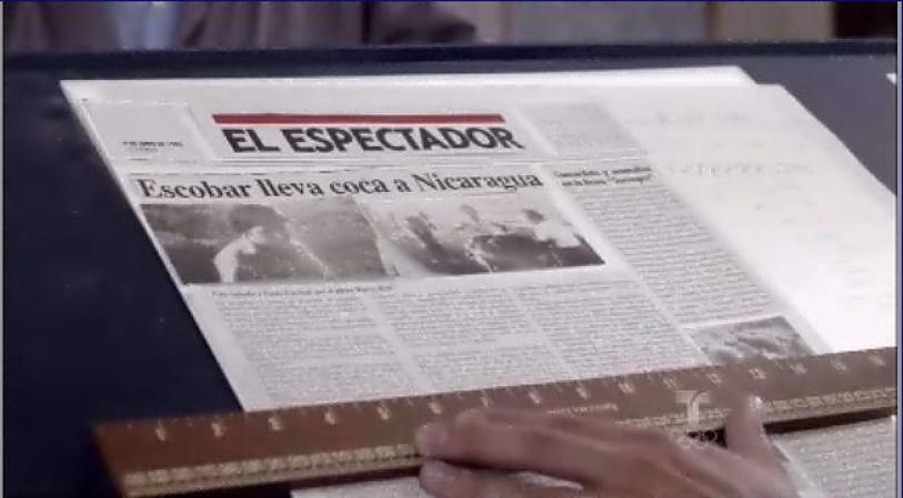 La noticia se publica en primera plana con todo y las fotos proporcionadas por el Gobierno de Estados Unidos.