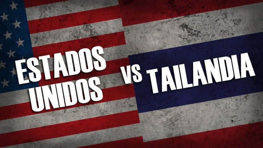 Estados Unidos vs Tailandia