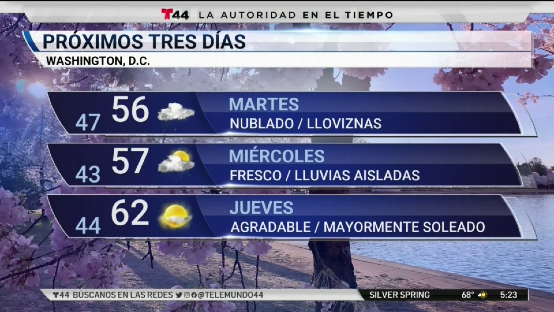 pronostico de tiempo