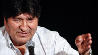 Evo Morales, presidente de Bolivia.