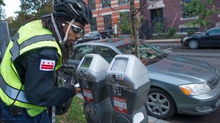 A D.C. parking enforcement officer