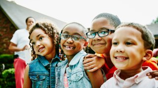 Smiling children