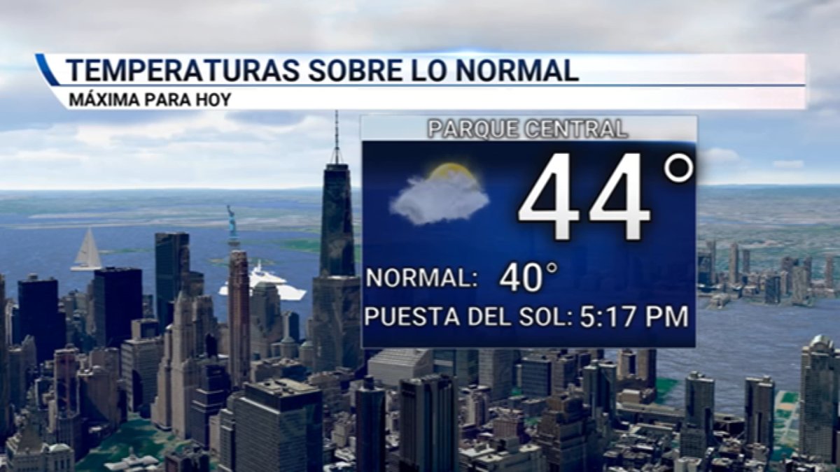 El Pronóstico del Tiempo para el 5 de Febrero 2020 Telemundo New York