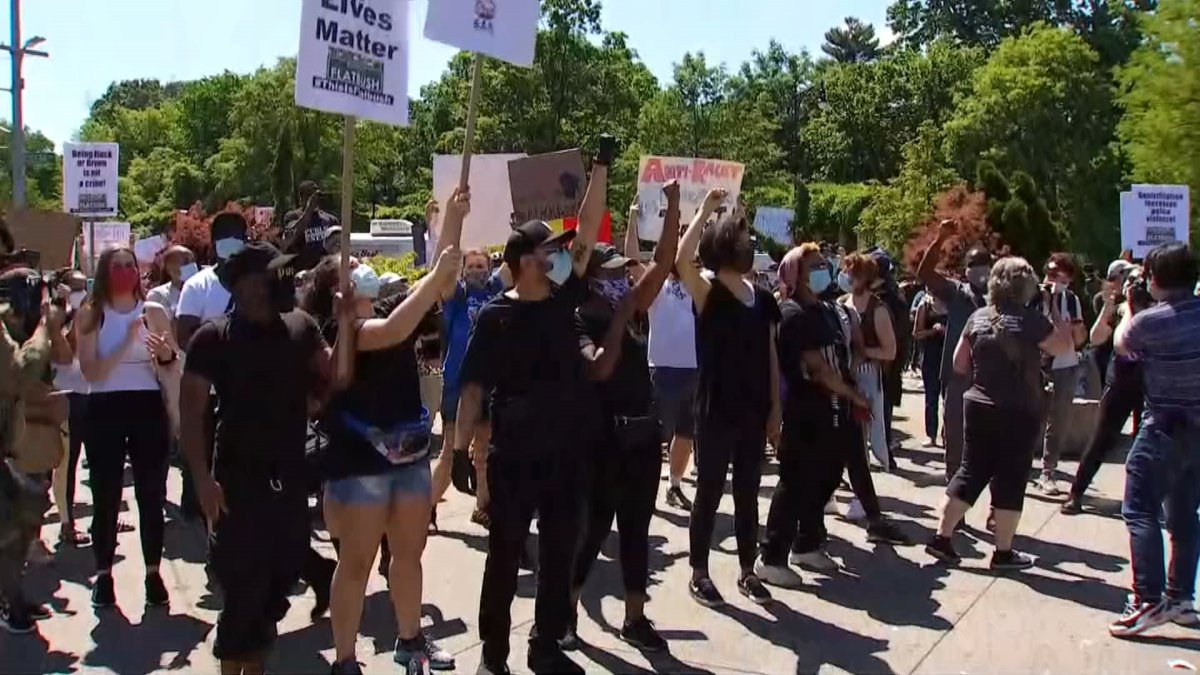 Protestas en Brooklyn por la muerte de George Floyd – Telemundo New ...