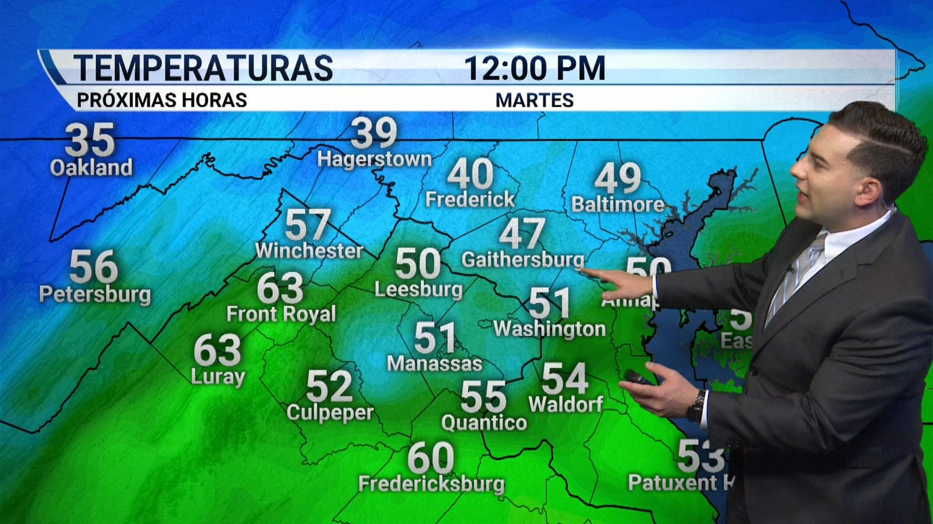 pronóstico de tiempo