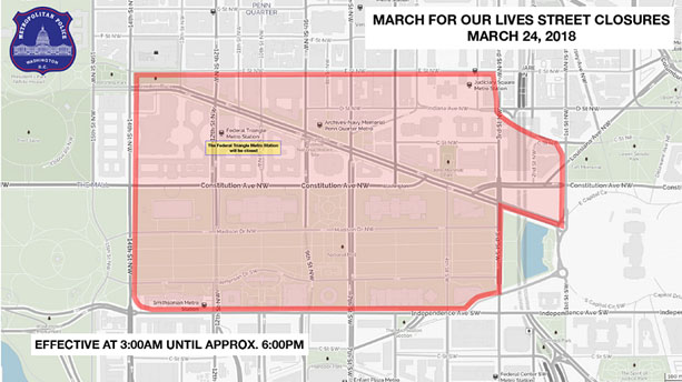 march for lives map
