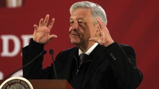 Andrés Manuel López Obrador, presidente de México.