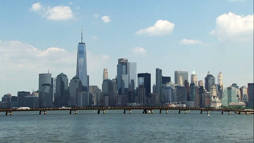 nyc skyline june