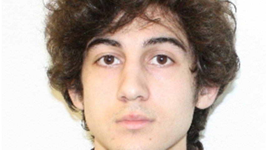 In this image released by the Federal Bureau of Investigation on April 19, 2013, Dzhokhar Tsarnaev, 19-years-old, a suspect in the Boston Marathon bombing is seen. After a car chase and shoot out with police one suspect in the Boston Marathon bombing, Tamerlan Tsarnaev, 26, was shot and killed by police early morning April 19, and a manhunt is underway for his brother and second suspect, 19-year-old suspect Dzhokhar A. Tsarnaev. The two are suspects in the bombings at the Boston Marathon on April 15, that killed three people and wounded at least 170.