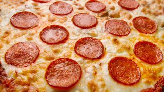 A file photo of pepperoni pizza.
