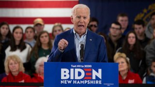 En la imagen, el exvicepresidente estadounidense Joe Biden