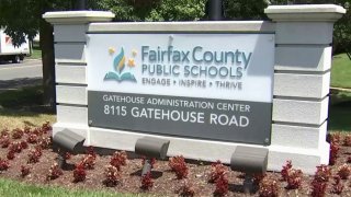 Fairfax County Public Schools sign