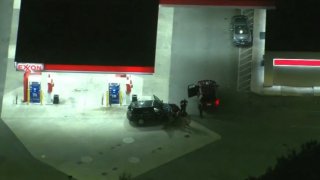 Chopper4 over gas station