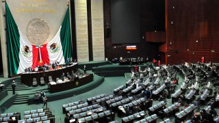Sesión diputados mexicanos
