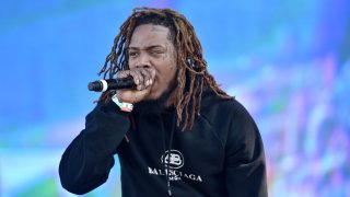 Fetty Wap performs during the 2019 Rolling Loud music festival at Citi Field on October 12, 2019 in New York City.