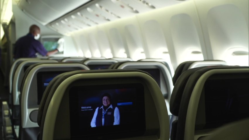 On Thursday, NBCDFW got an inside look at the procedure AA uses to disinfect and “turn around” every one of their thousands of daily flights. Since the start of the pandemic, the process has grown in intensity and sophistication.