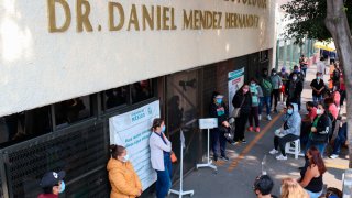 Saturación de hospitales en México