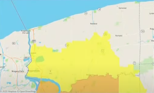 niagara cluster map