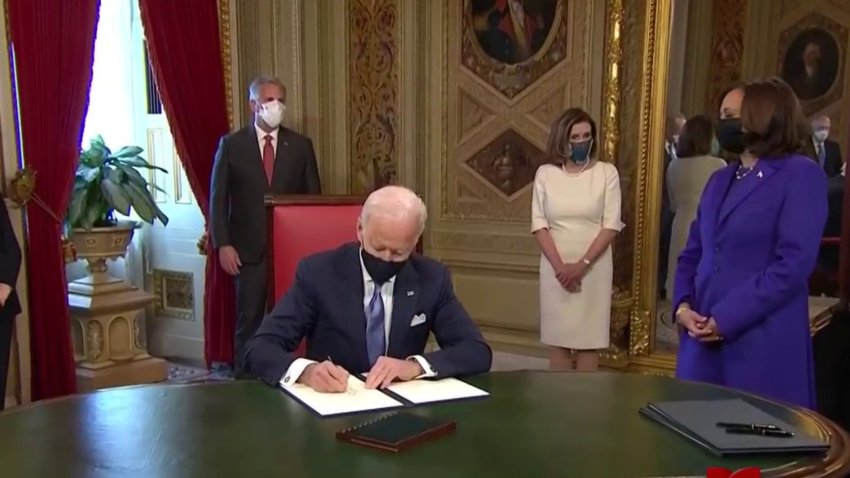 Primeras órdenes ejecutivas aprobadas por Biden: desde pandemia hasta inmigración