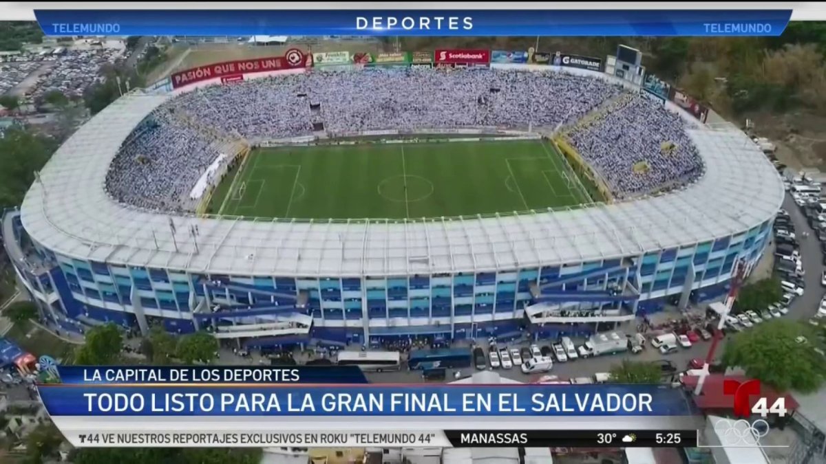 Todo listo para la gran final del fútbol salvadoreño Telemundo