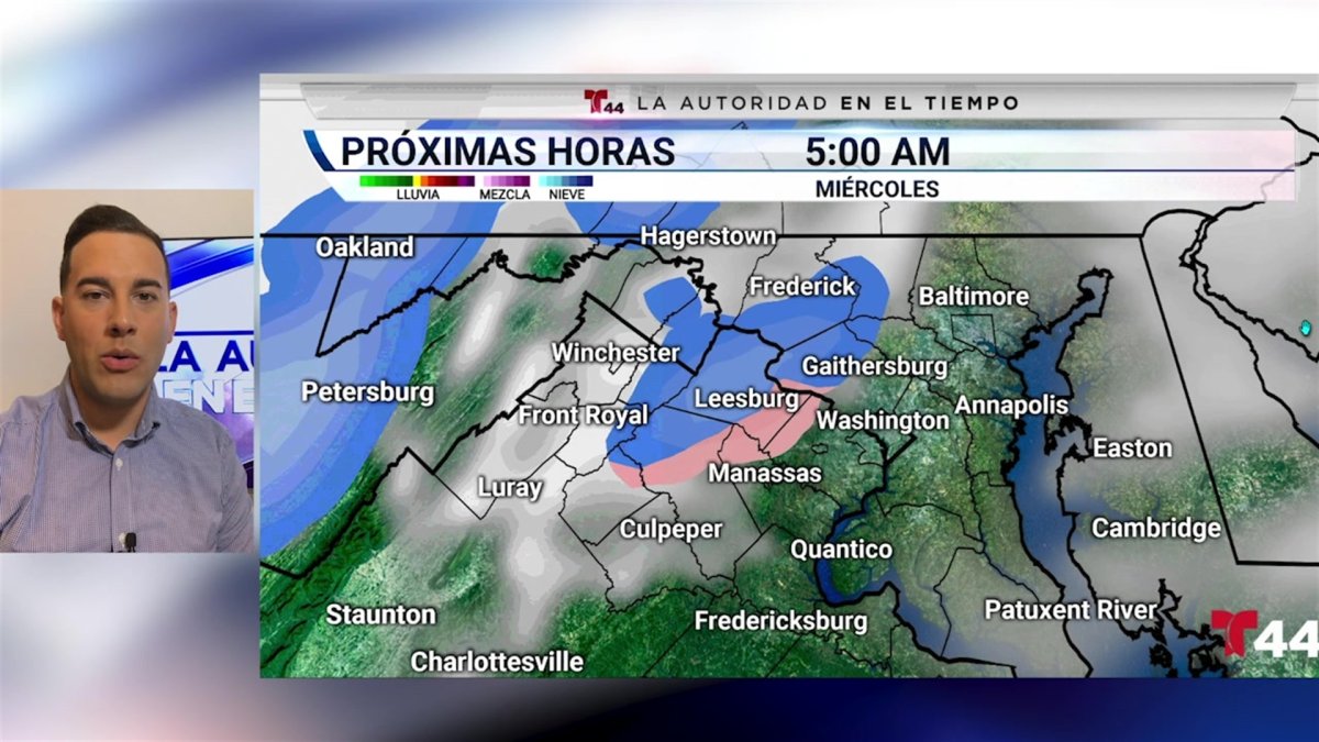 Pronóstico del tiempo para el área de DC Telemundo Washington DC (44)